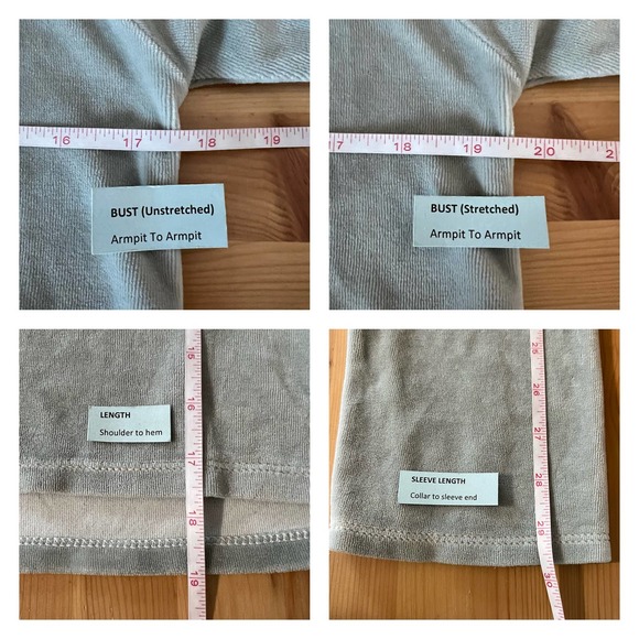 Don't Ask Why Cropped Fleece Sweater One Size OS Gray Raglan Sleeve Crop Top AEO - Picture 4 of 5